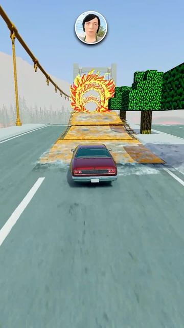 Андрей и Клон - Борьба за Подарок в Бименджи Драйв  #beamngdrive#grandmobile