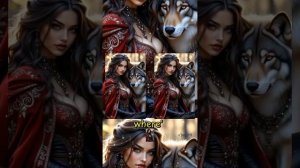Дикая волчица 😍❤️