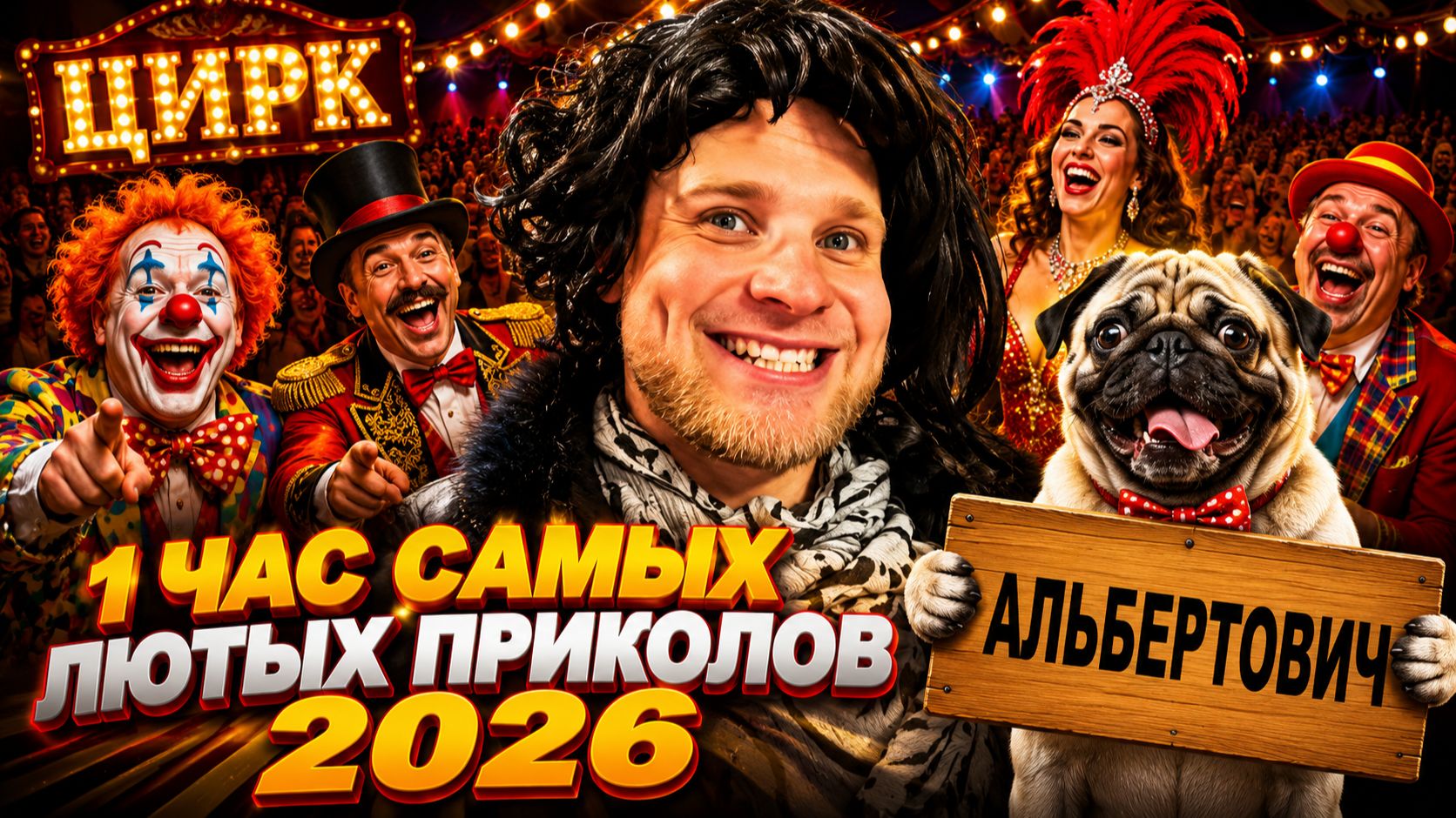 🔥😂 1 ЧАС ОЧЕНЬ ЛЮТЫХ ВИДЕО ПРИКОЛОВ 2026! 🔥🤣 ПРИКОЛЫ, ЮМОР, ЛУЧШИЕ СКЕТЧИ 🤯 НАТУРАЛ АЛЬБЕРТОВИЧ смотреть онлайн