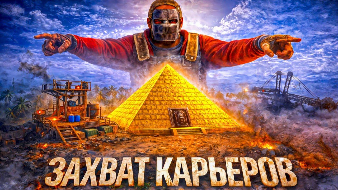 1440p60 ЗАХВАТИЛ ДВА САМЫХ ВАЖНЫХ КАРЬЕРА в RUST/РАСТ смотреть онлайн