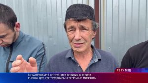 Сотрудники полиции выявили рыбный цех, где трудились нелегальные мигранты