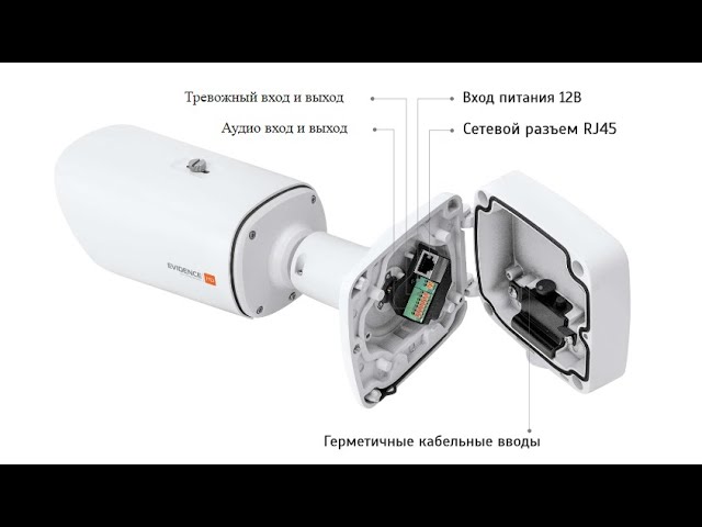 Evidence Apix 4ZBullet R2 Expert (ночь, WDR on) смотреть онлайн