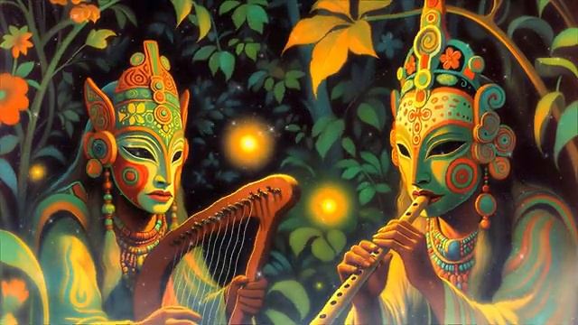 Лесной дух пробуждает психоделическую музыкальную мечту для глубокого сна