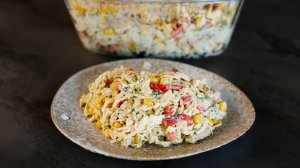 Ацецили. Простой салат из куриной грудки.