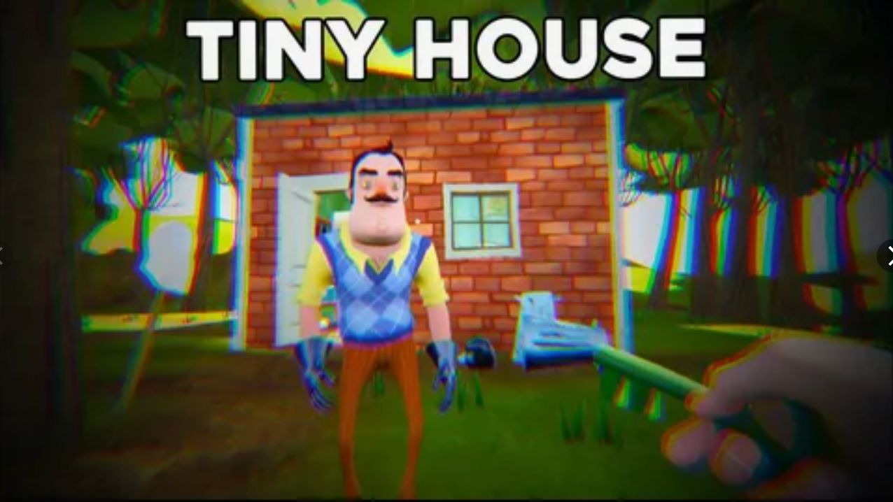 Прохождение мода Tiny House! Hello neighbor.