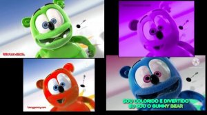 4 gummy bears