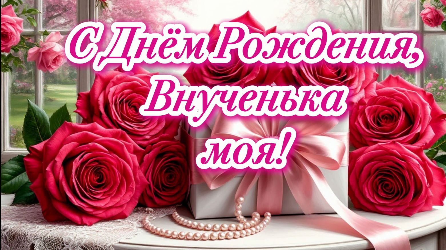 С Днём рождения, внученька! Красивая песня поздравление для внучки с днём рождения смотреть онлайн