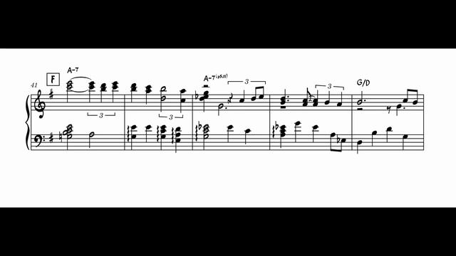 Smile by Beegie Adair [jazz piano transcription]