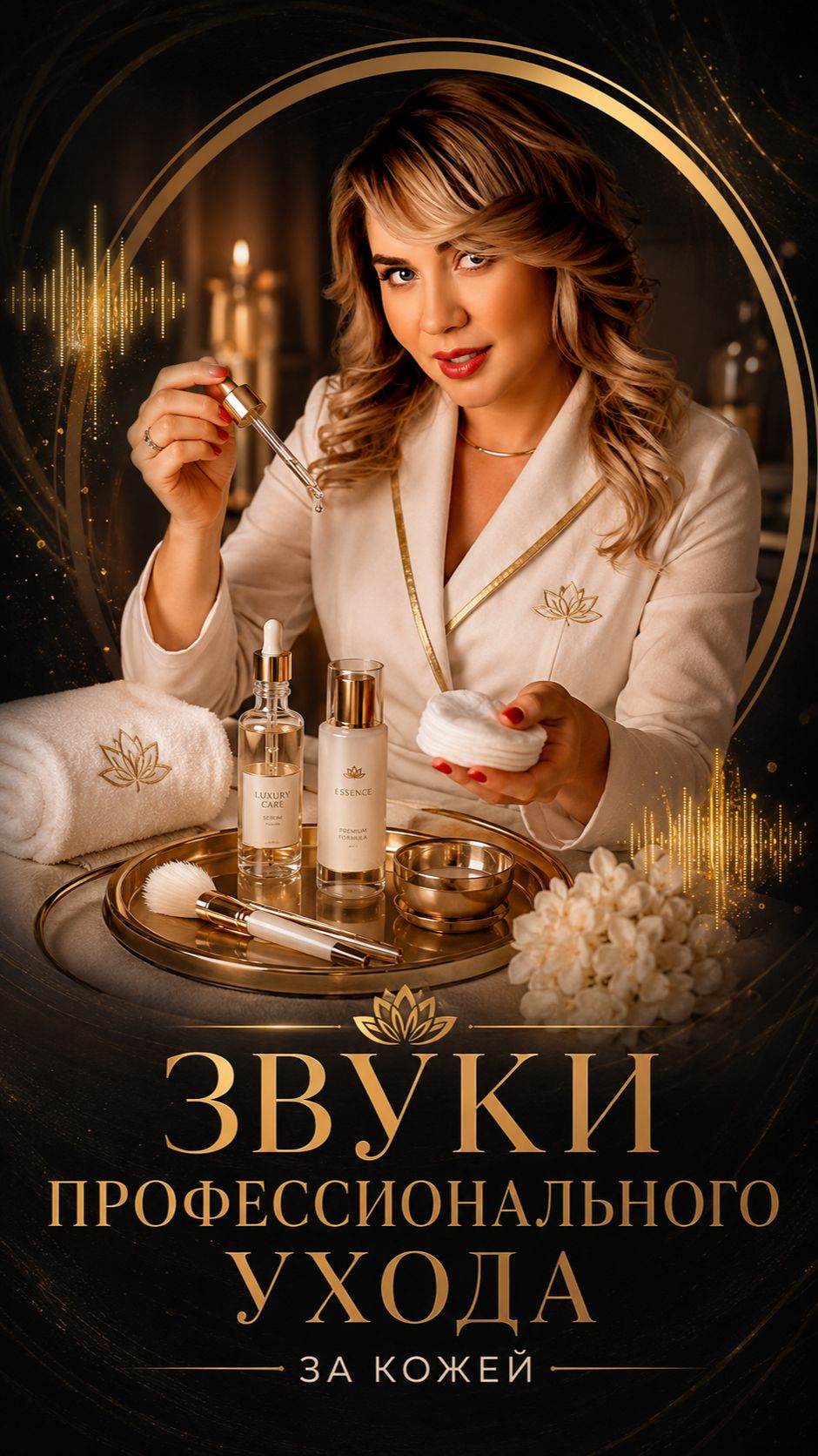 Звуки профессионального ухода за кожей