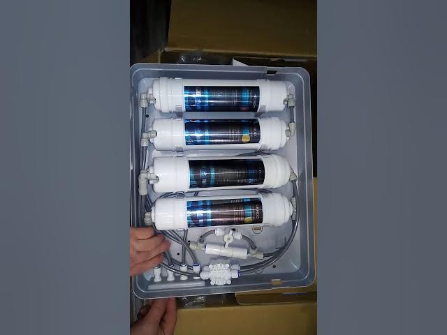 SENDO A 7 система обратного осмоса, состав комплекса очистки. SENDO A 7 reverse osmosis system. смотреть онлайн
