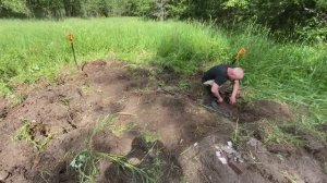 Шурф однодворки летним деньком