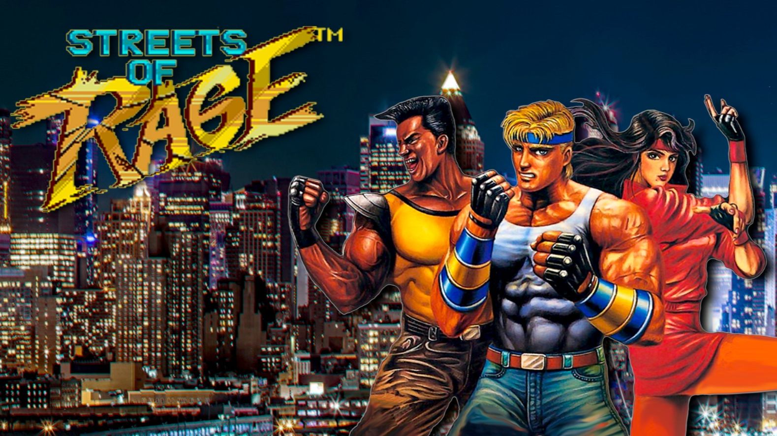 Streets of Rage 1 Sega coop Аркадий Gir