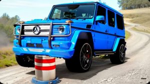Автомобили против столбиков в BeamNG Drive!