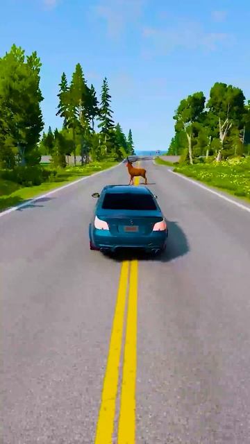 AUDI RS7 VS BMW E60 в beamng в Бименджи драйв