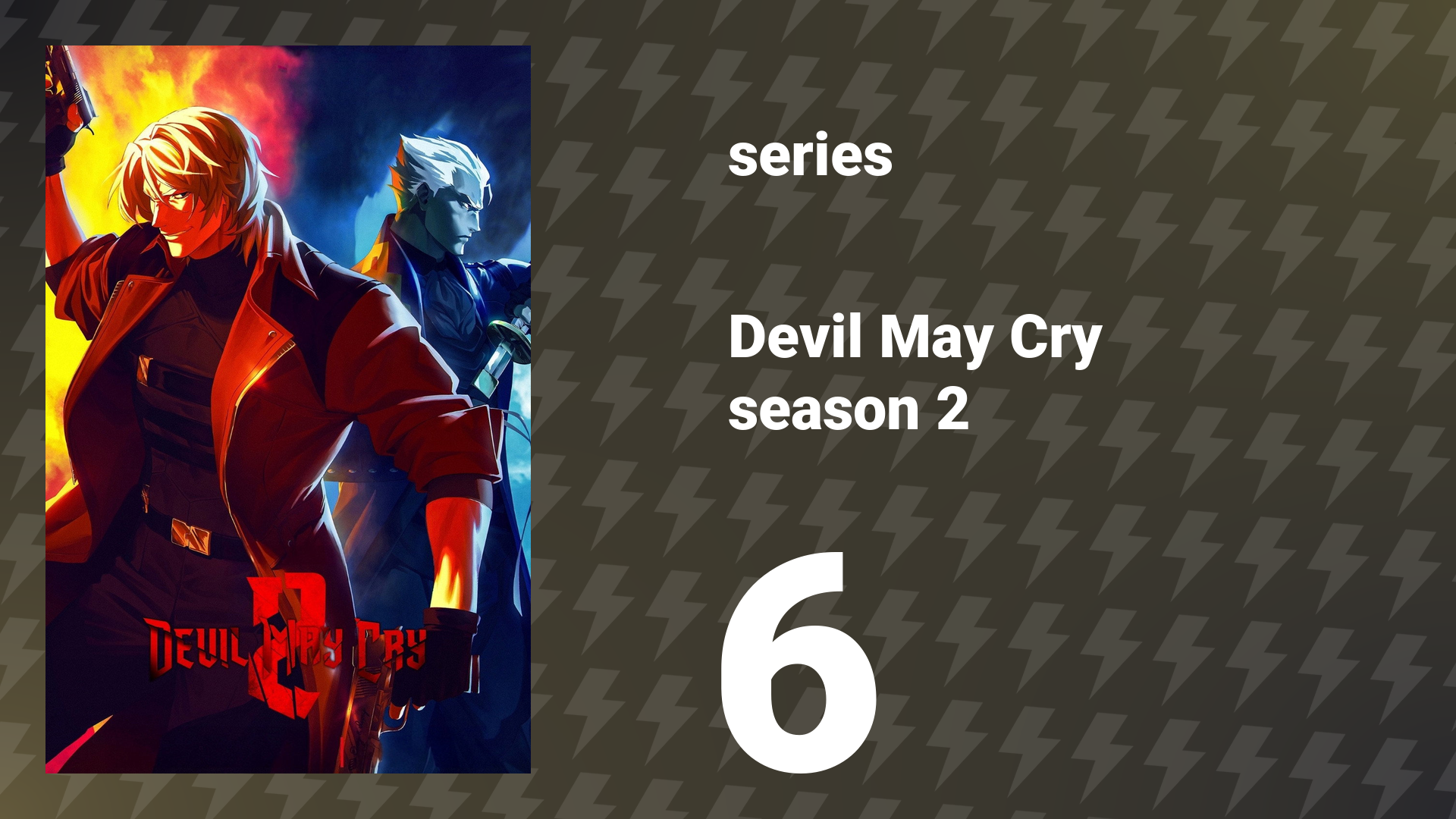 Devil May Cry Season 2 Episode 6 «Purgatorio» (series, 2026) смотреть онлайн