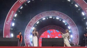 Ася Зыкова и Ульяна Таганова(ВДНХ,Фестиваль Движение Первых,31.05.2026)