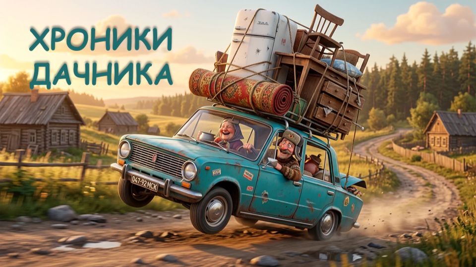 ВЕЛИКИЙ ДАЧНЫЙ ИСХОД! Как выжить на 6 сотках? 😅
