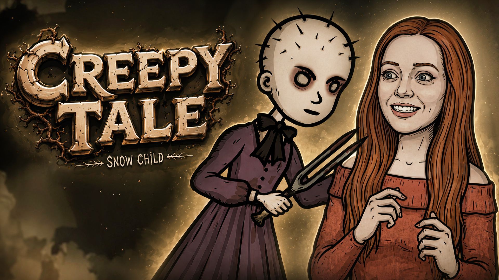 ИГРА НА ВЫЖИВАНИЕ С АДЕЛЬ! 🔥►Creepy Tale: Snow Child #3