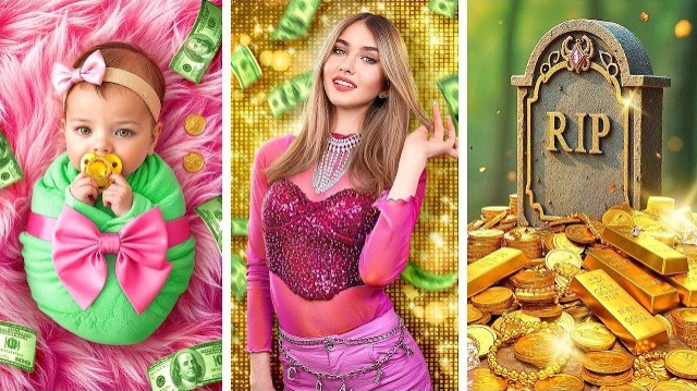 ДОЧЬ МИЛЛИОНЕРА VS БЕЗДОМНАЯ ДЕВУШКА! 👑 Нашла 1 000 000 ДОЛЛАРОВ и тут начался жесткий развод 💰💥 смотреть онлайн