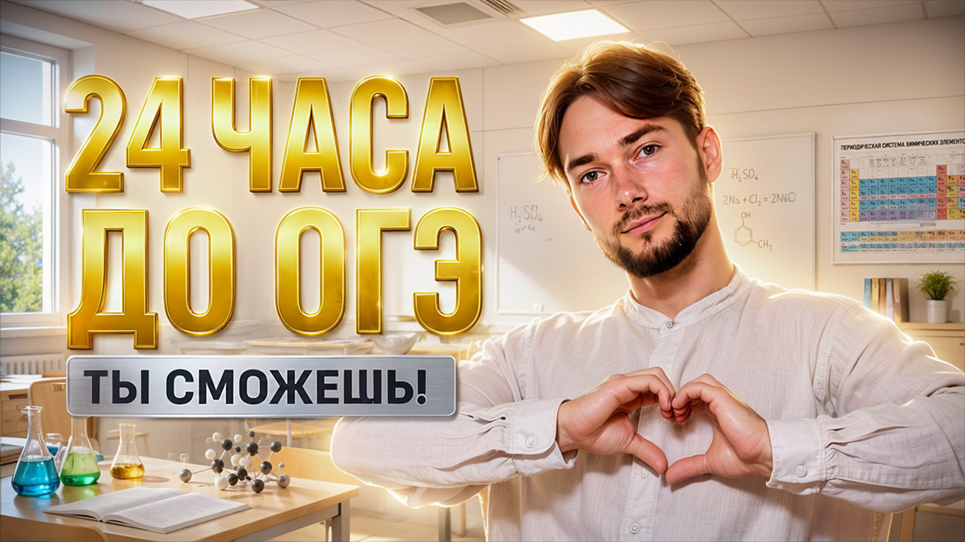24 часа до ОГЭ по химии 2026: ты сможешь, отбрось все мысли | Умскул смотреть онлайн