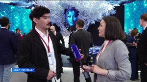 В первый день ПМЭФ-2026 стенд Башкортостана посетили сотни гостей – репортаж «Вестей»