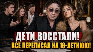 Дети Лепса восстали против молодой мачехи: Григорий переписал всё на 18-летнюю!
