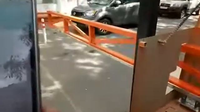 Скоростной антивандальный откатной шлагбаум смотреть онлайн