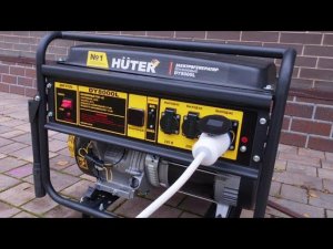 Huter DY8000L генератор для резервного питания частного дома