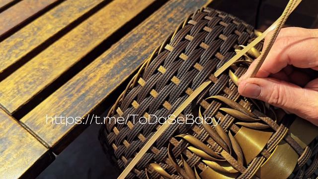 Мастер-класс: декор для кашпо из ротанга «КОЛОСОК» смотреть онлайн