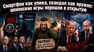 Телефон-предатель, афера с Patriot и крик Трампа: грязное белье мировой политики