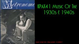 American music 1930s & 1940s Big Band Orchestra Music