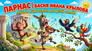 Парнас 🏛️ Басня Ивана Крылова | Слушать аудиосказки для детей онлайн | Сказки Крылова