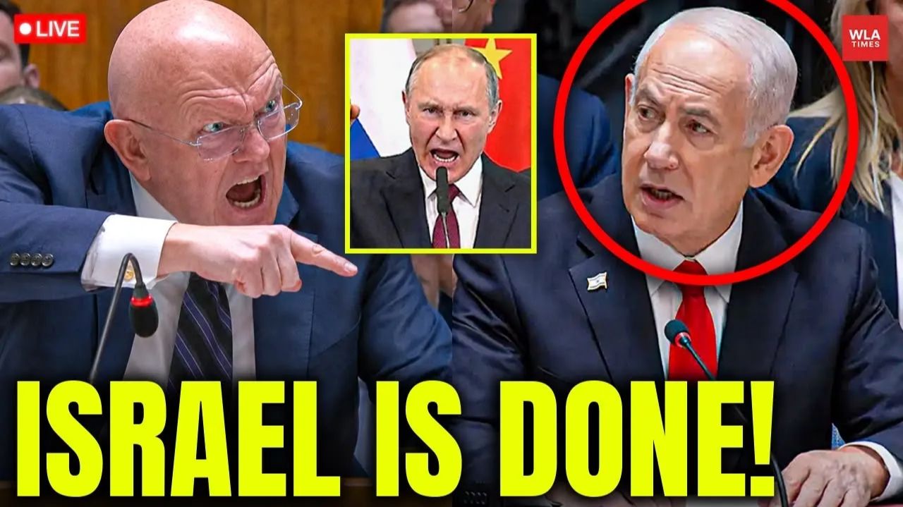 Russia HUMILIATES Israel LIVE at UN Putin ENTERS Lebanon-Israel War смотреть онлайн