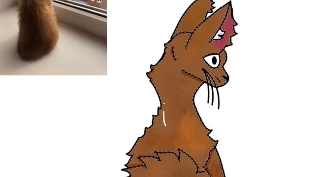 Рисунок кота смотреть онлайн