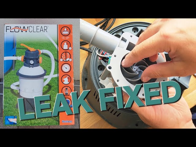 Bestway Flowclear Sand Filter – Easy Leak Fix Tutorial смотреть онлайн