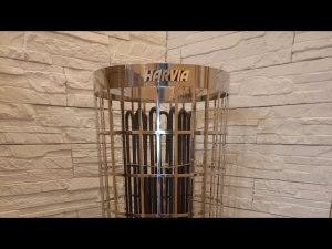 Электрокаменка Harvia Cilindro PC 90. Обзор и подключение