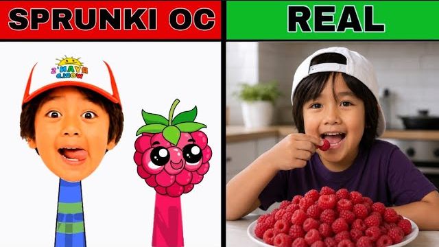 СПРУНКИ ОС: Ryan’s World vs Raspberry В РЕАЛЬНОЙ ЖИЗНИ