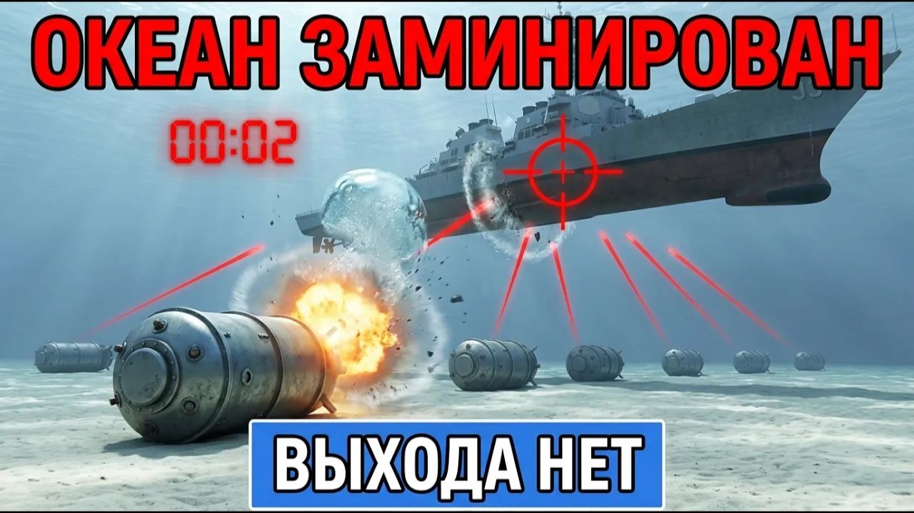 Океан Стал Минным Полем Тральщики НАТО Не Успевают смотреть онлайн