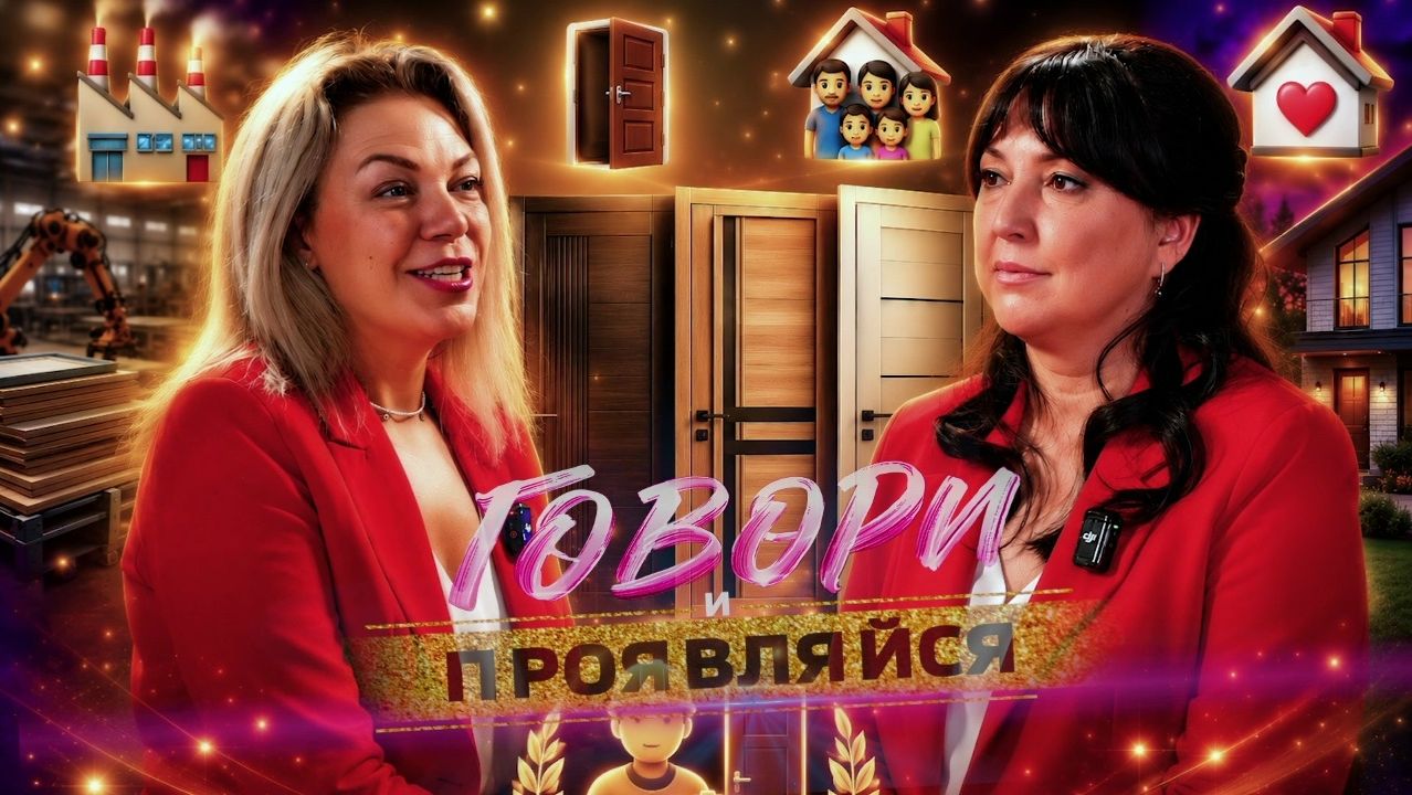 Подкаст "Говори и проявляйся" -  8-й выпуск - с производителем межкомнатных дверей