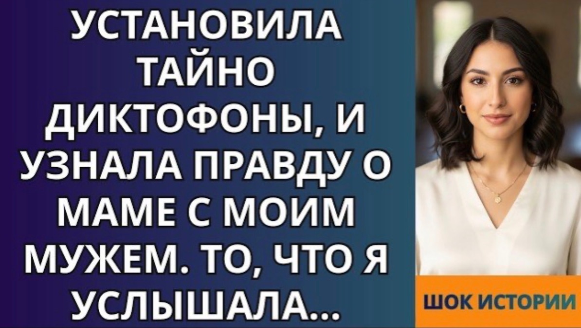 Установила тайно диктофоны, и узнала правду о маме с моим мужем То, что я услышала! смотреть онлайн
