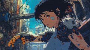 SYNTHWAVE ANDROID GIRL — A CYBERPUNK JOURNEY THROUGH SOUND