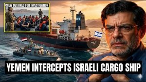 DR MARANDI Yemen Intercepts Israeli Cargo Ship — Crew Detained for Investigation
