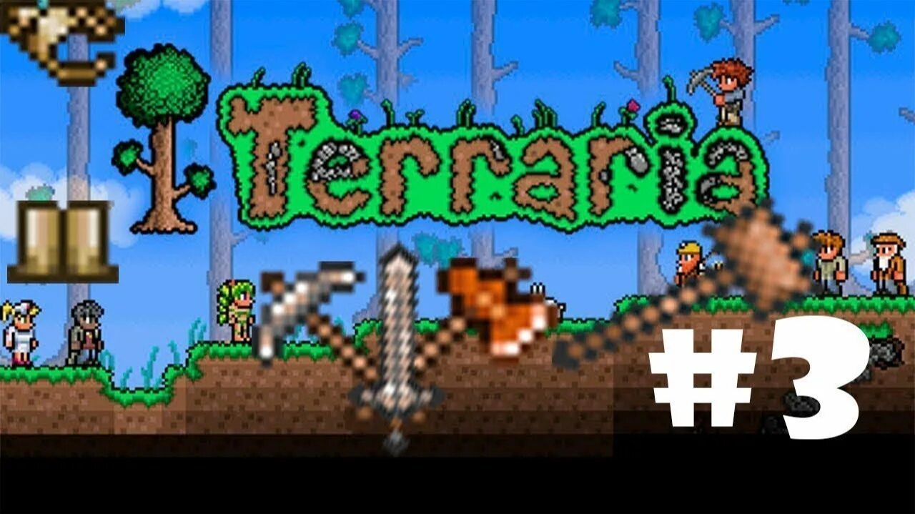 Играю в террарию   [ 3 часть ]