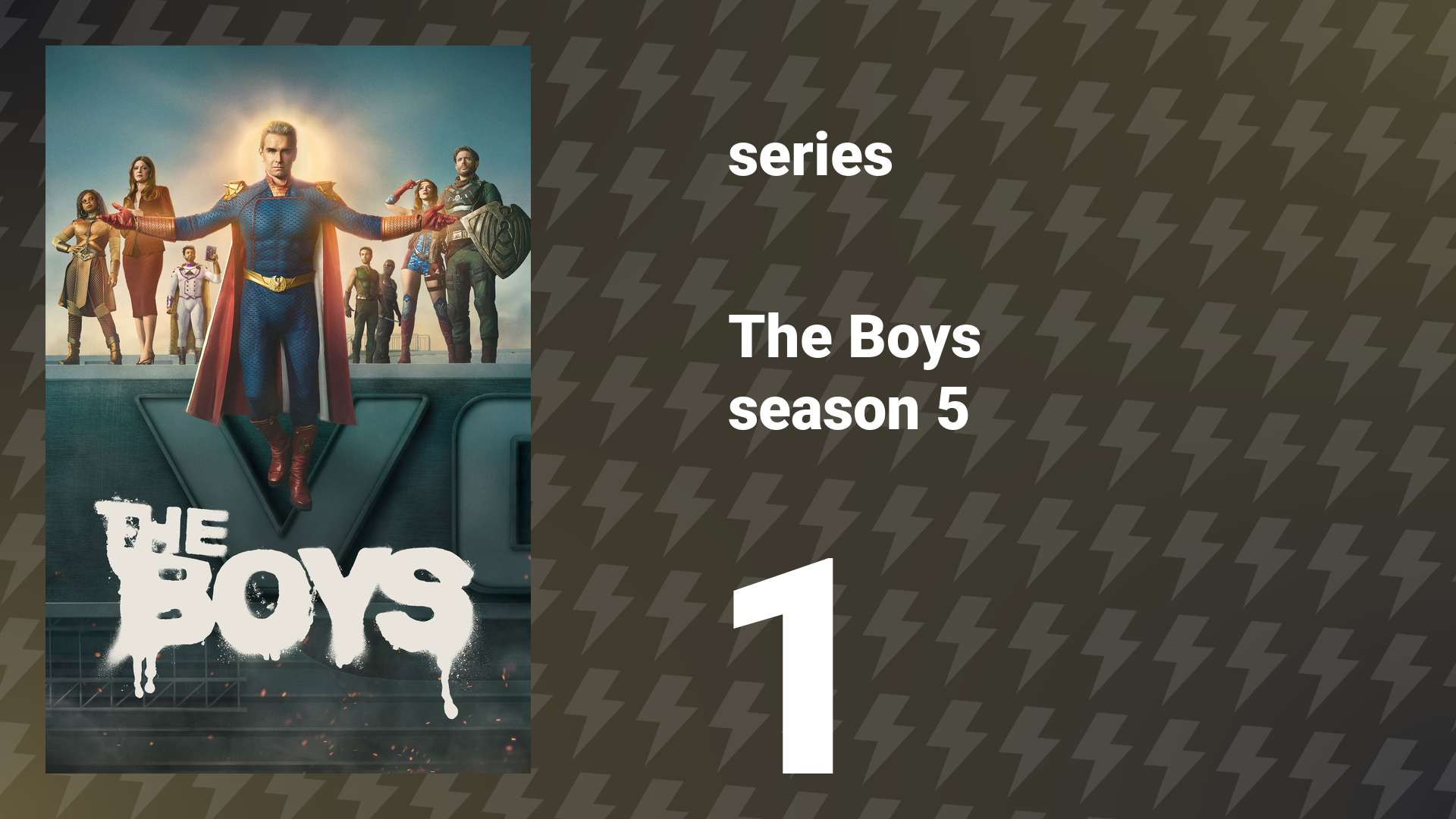 The Boys Season 5 Episode 1 «Fifteen Inches of Sheer Dynamite» (series, 2026) смотреть онлайн