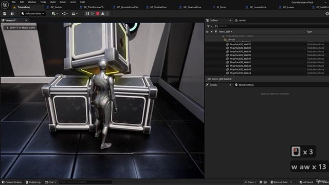 2 -Designing a Gate Door with Blueprint Systems смотреть онлайн