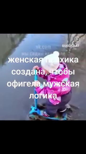 Женская психика создана для того,чтобы офигела мужская логика 💃👗😁 смотреть онлайн