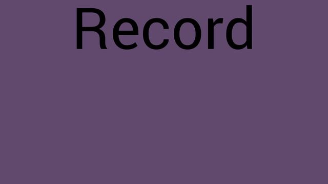 Как ты прочитаешь слово Record? смотреть онлайн