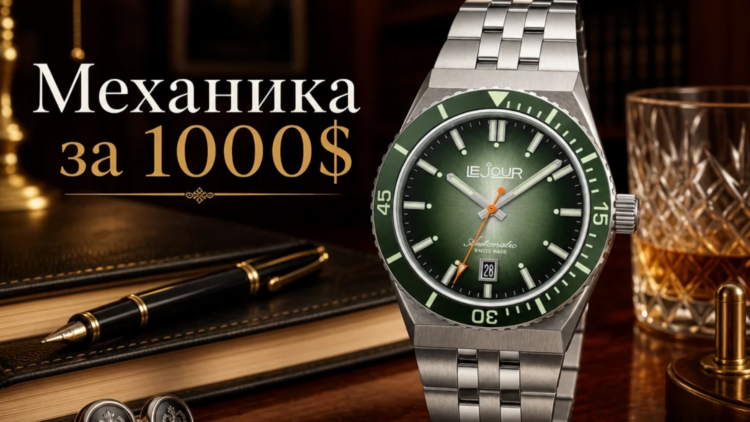 НЕ ДОРОГОЙ SWISS ДО 1000$ / МЕХАНИКА / ДАЙВЕР / БРЕНД / №196 #часы #watch #swiss смотреть онлайн