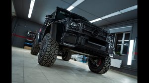Замена линз Mercedes-Benz G-класс 4х4(2)|MTF CYBER LIGHT|ALFA CAR СПБ