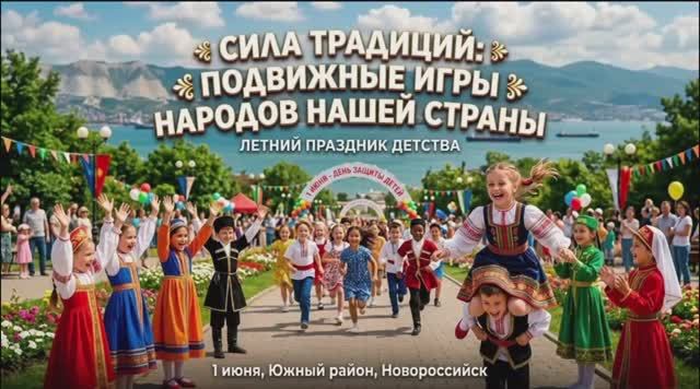 Фестиваль "Сила традиций: подвижные игры народов России" смотреть онлайн